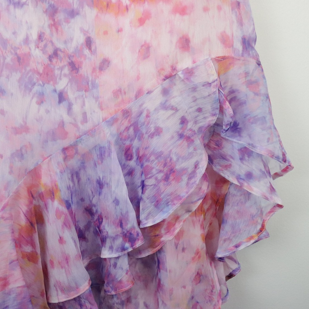 Amanda Uprichard x REVOLVE Carlina Dress Small Cotton Candy Pink Halter Maxi - Picture 6 of 10